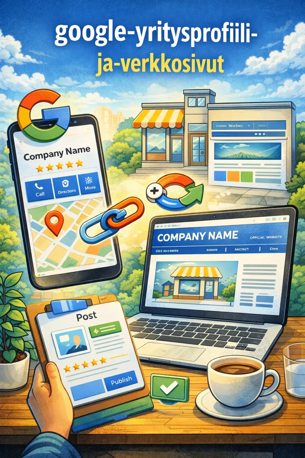 Google Business Profile and Website: the best combination for a local business