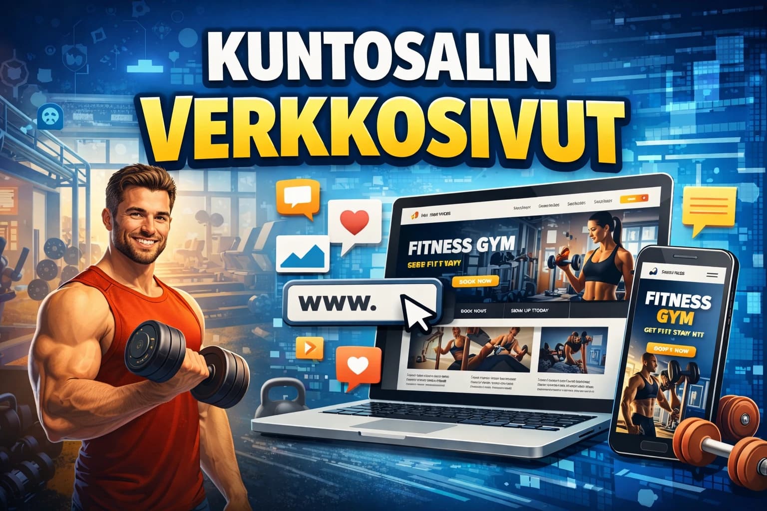 Gym website: keep pricing, membership, and coaches clear