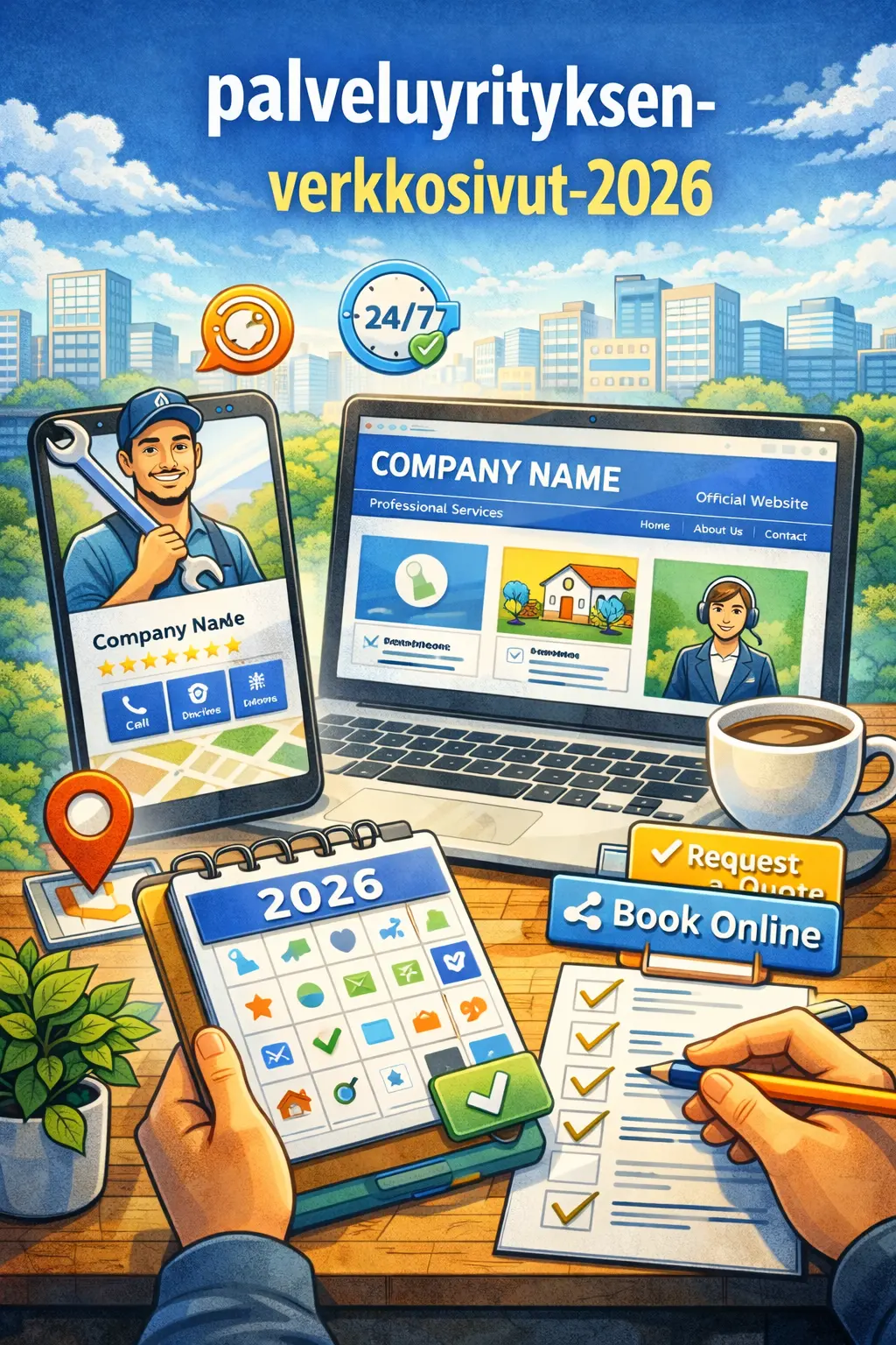 Service business websites in 2026: what do they actually need?