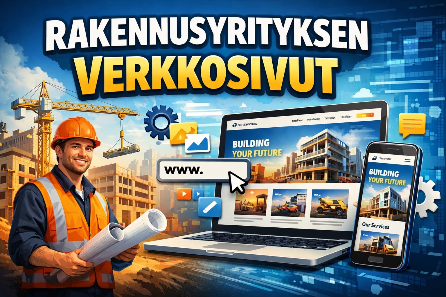 Rakennusyrityksen verkkosivut: mitä asiakkaat odottavat ennen yhteydenottoa?