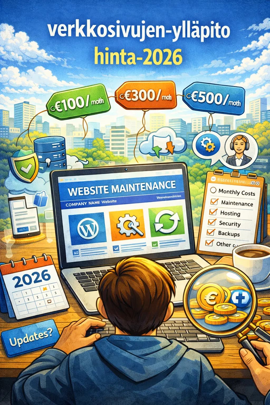 How much does website maintenance cost in 2026?