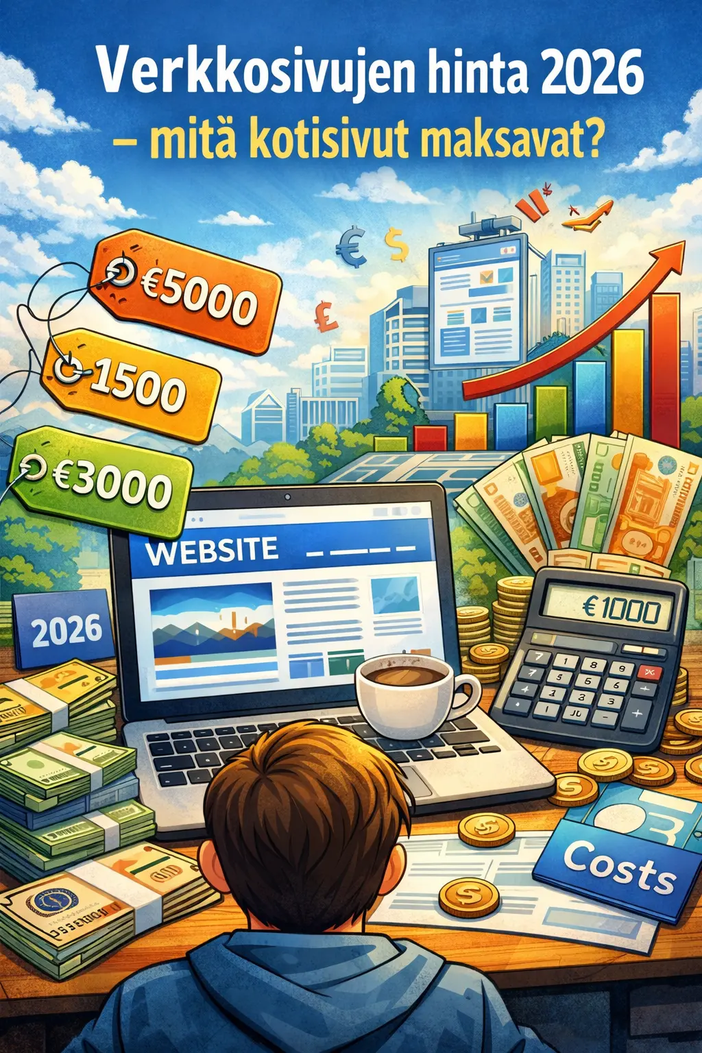 Website Pricing 2026 – How Much Does a Website Cost?