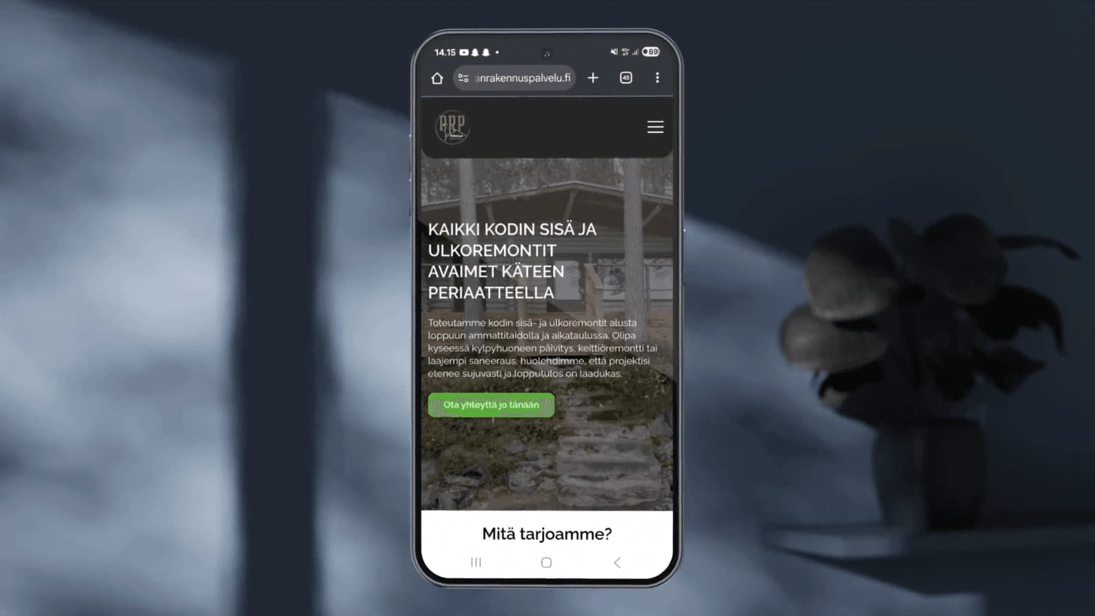 Perukan Rakennuspalvelu screenshot
