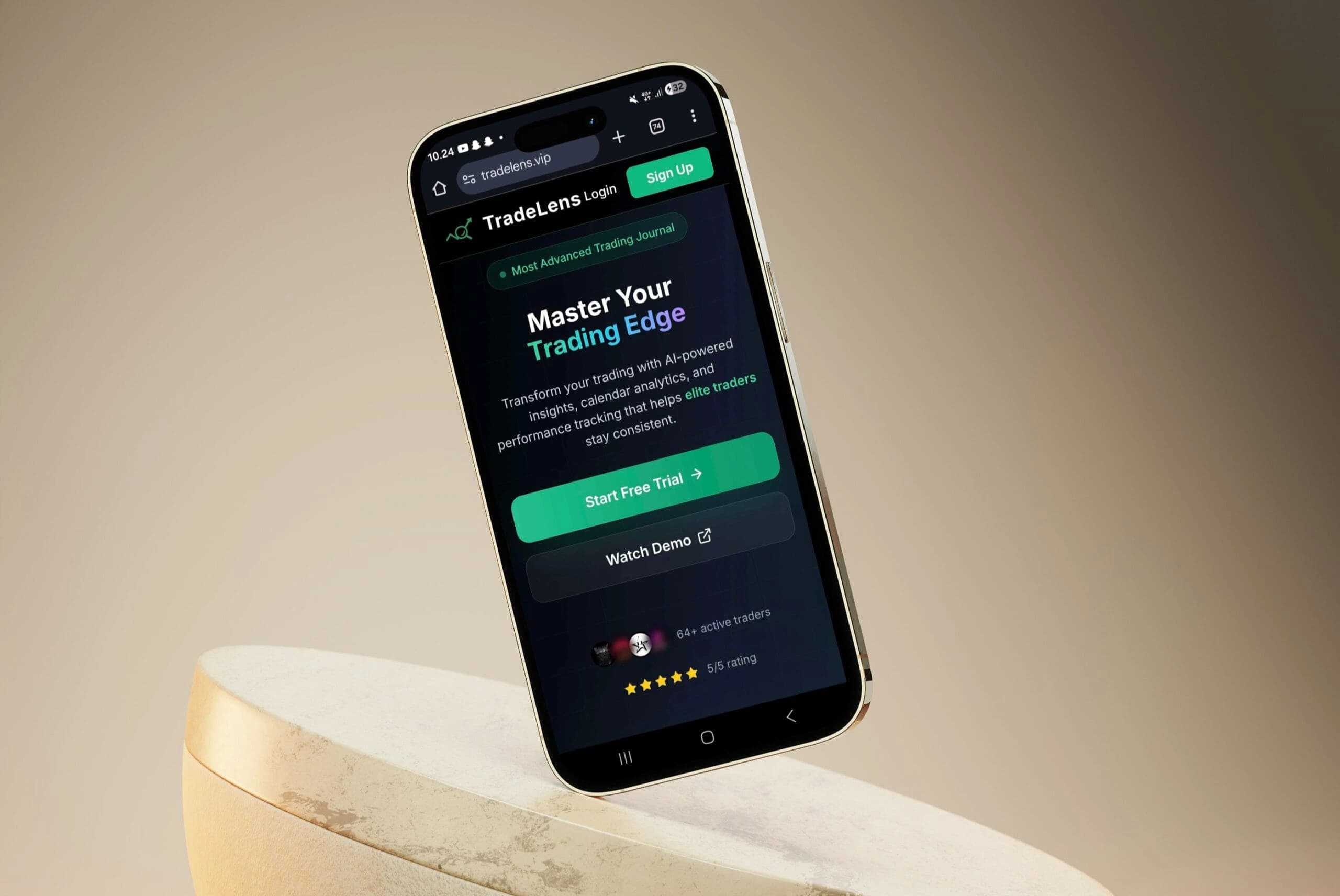 TradeLens screenshot